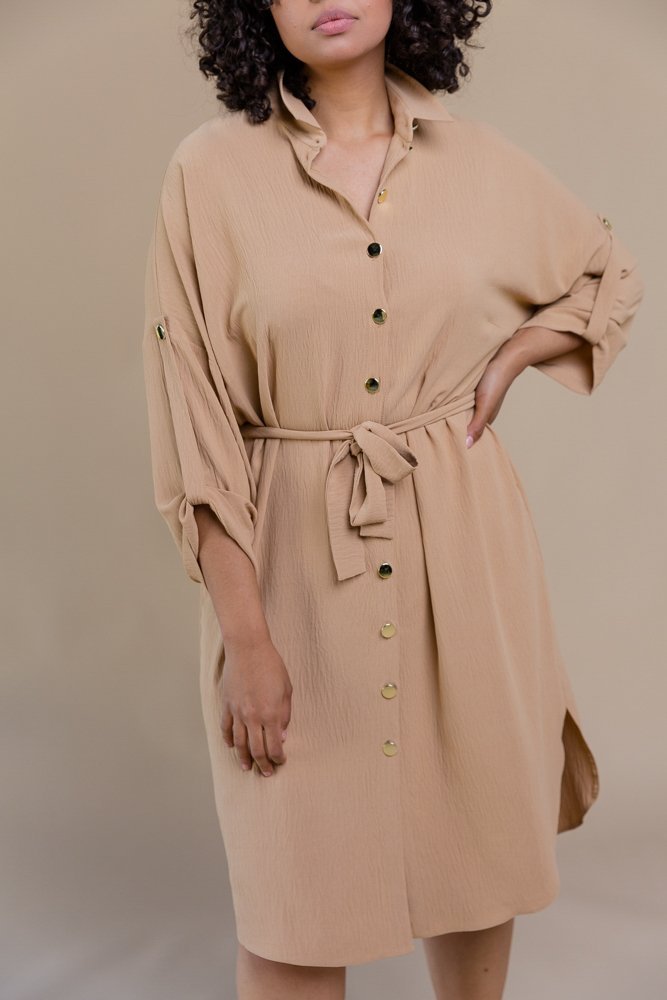 Camel TOWER dress