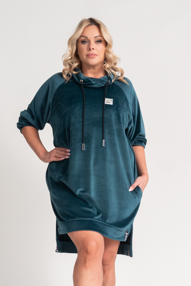 Emerald Velour Dress PERIO