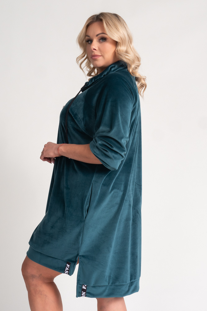 Emerald Velour Dress PERIO