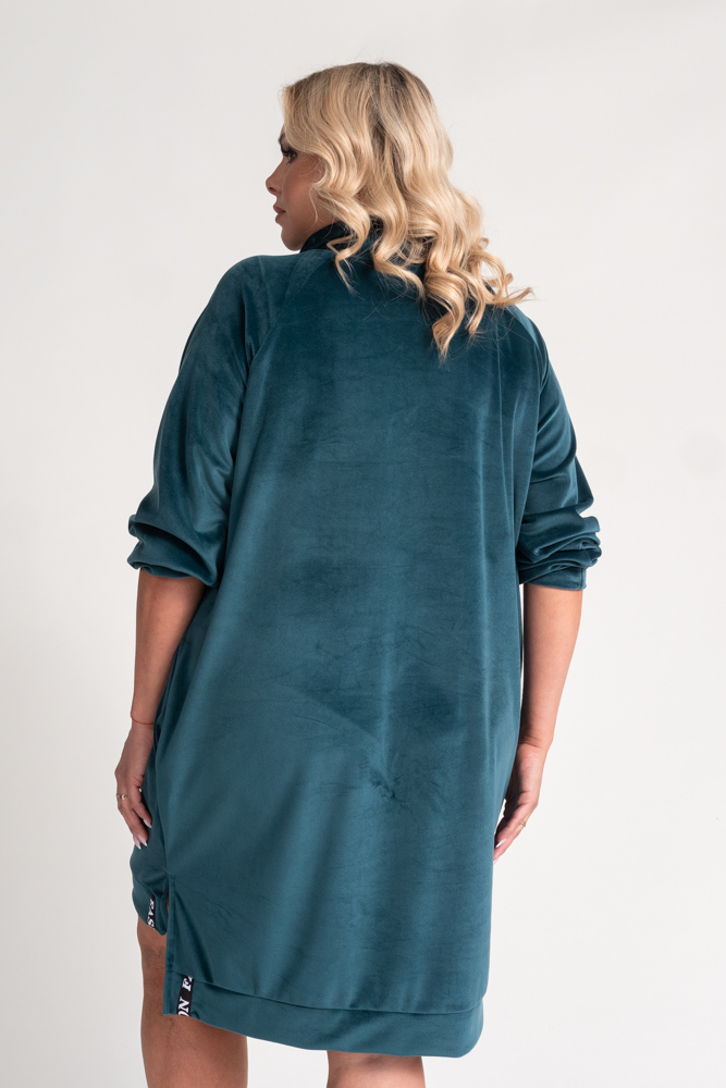 Emerald Velour Dress PERIO