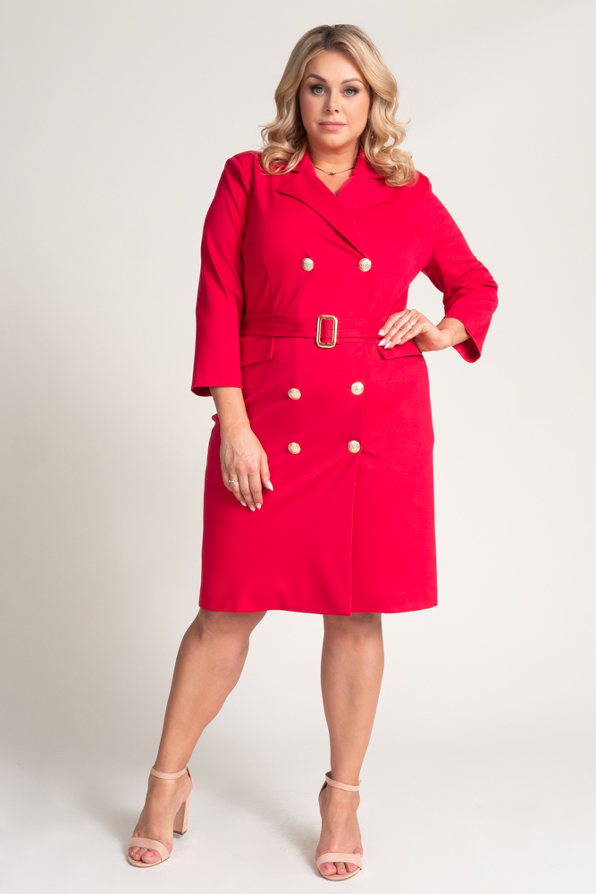 Fuchsia Jacket Dress GANTIA