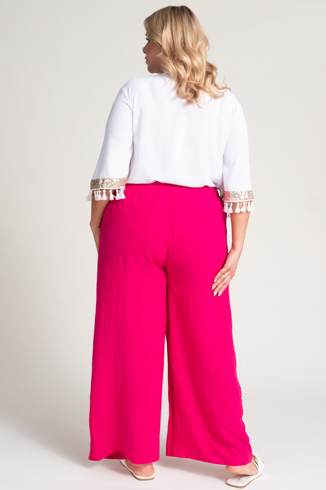 Fuchsia WIDIO culotte pants