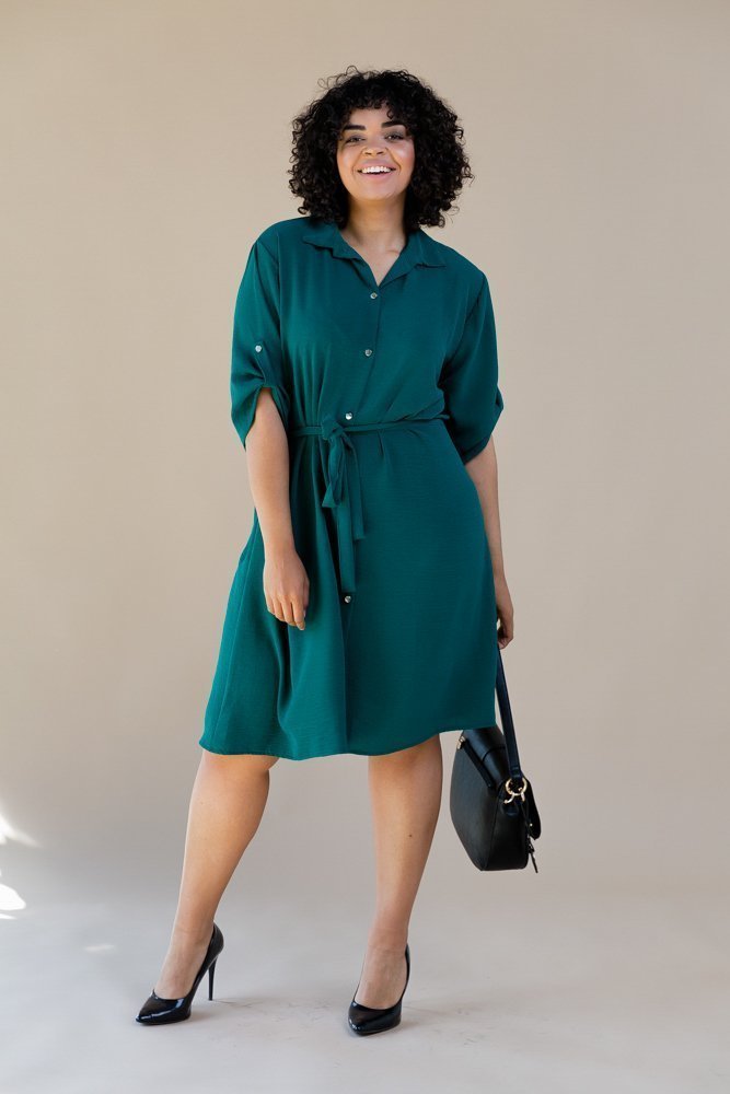 Green POWER dress