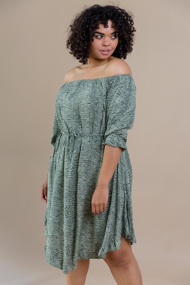 Green SCIAMANO dress