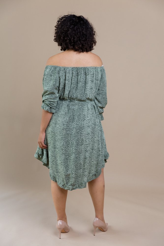 Green SCIAMANO dress