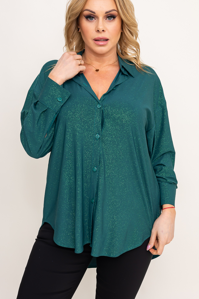 Heather oversize shirt DEMENO