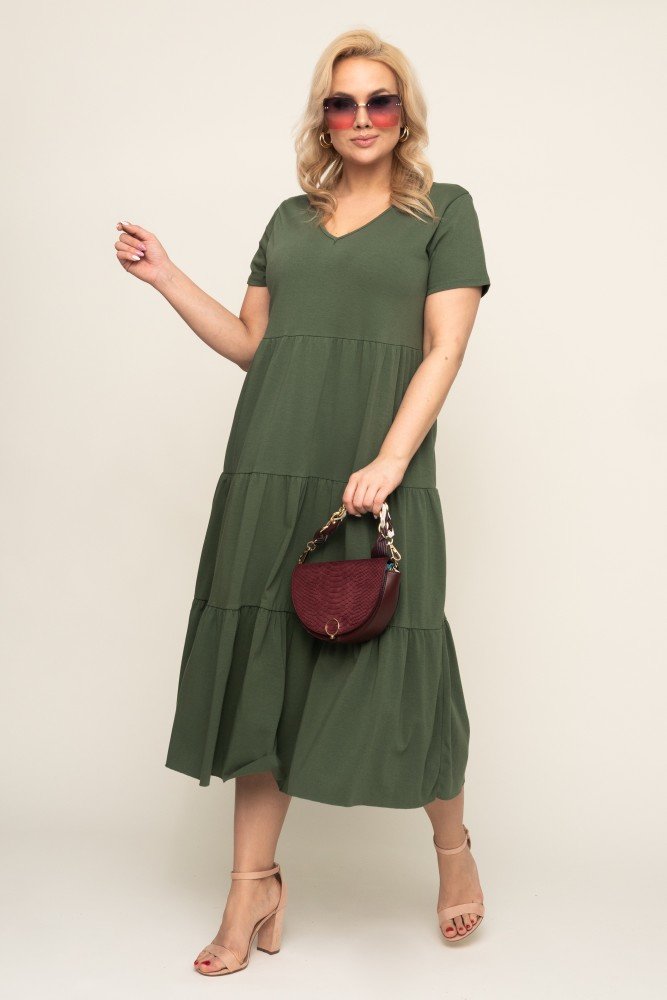 Khaki LABORIA Dress