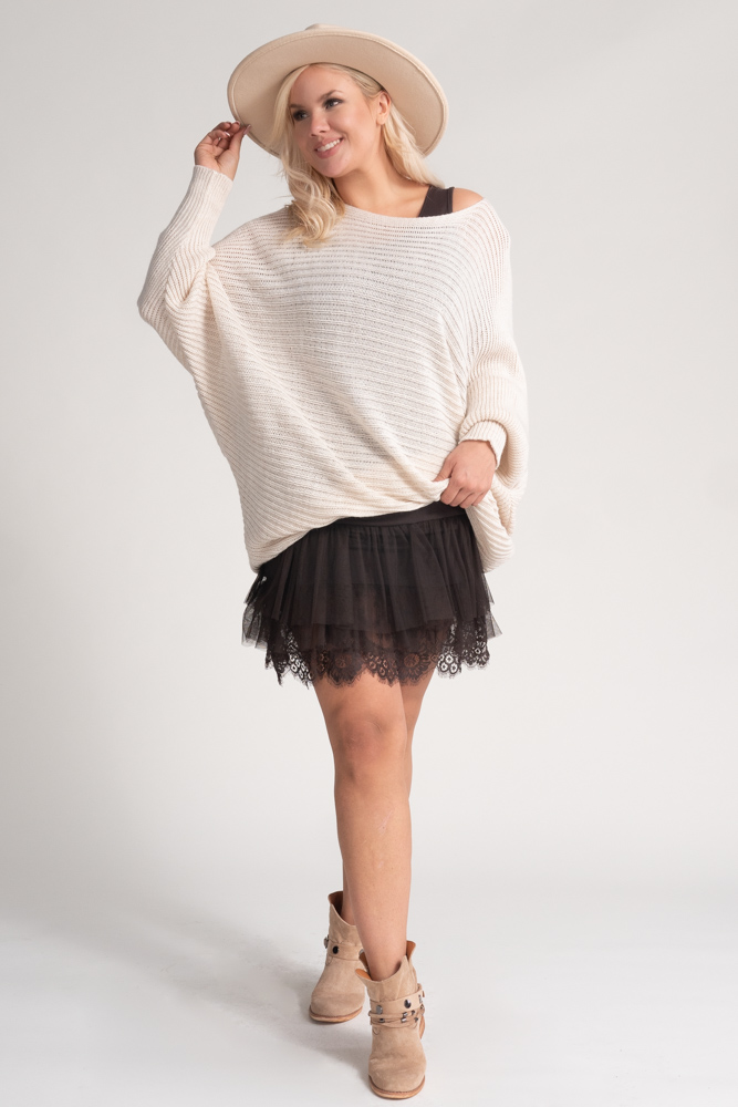 Light Beige MIDEN Sweater