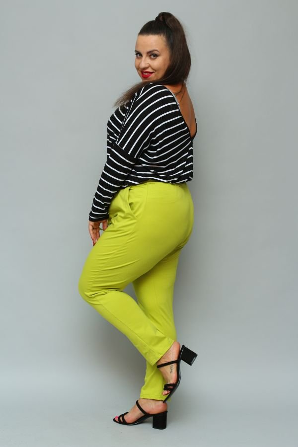 Lime LOTARIO Plus Size Pants