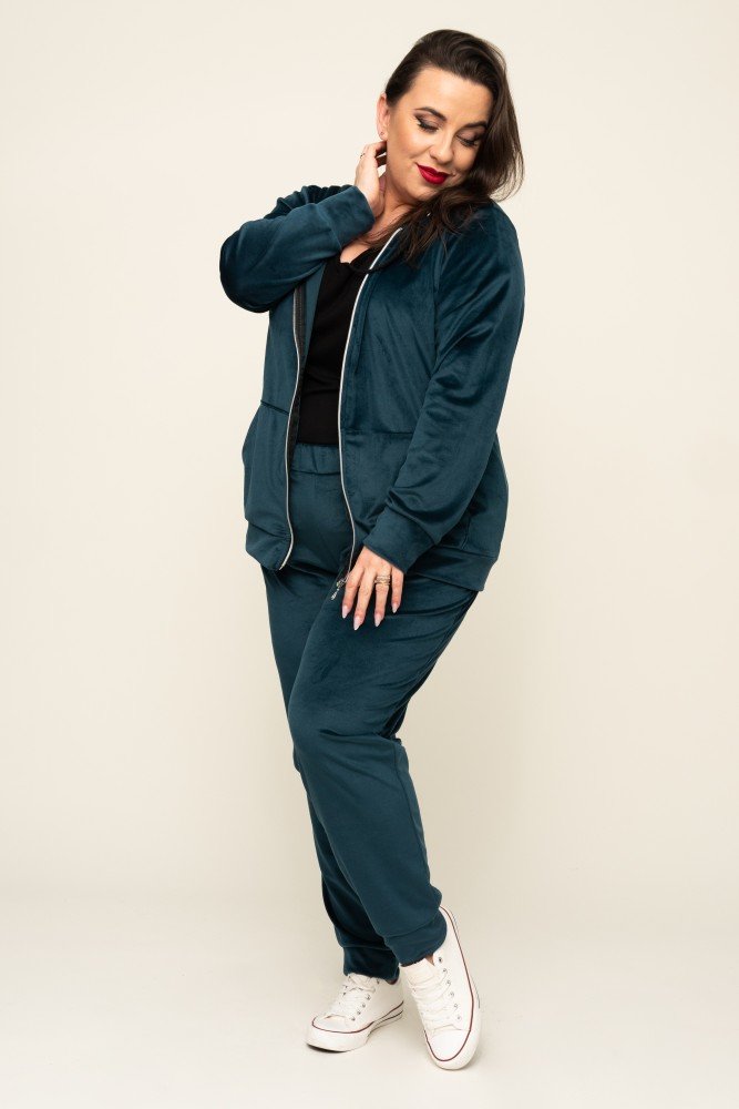 Marine POLIN Velour Tracksuit Set