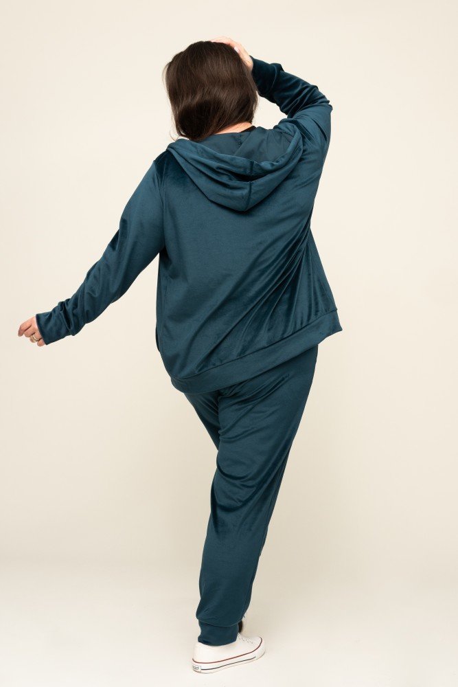 Marine POLIN Velour Tracksuit Set