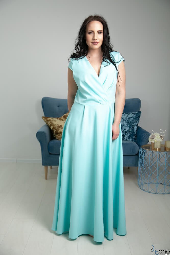 Mint LOREDANA Plus Size Dress