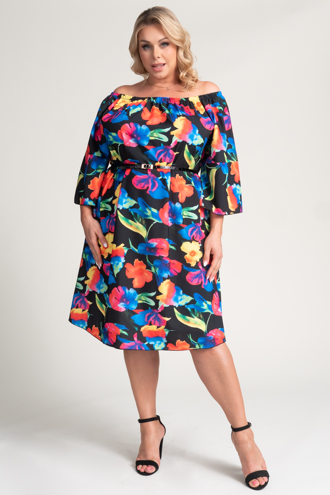 Multicolored BASEDI Dress