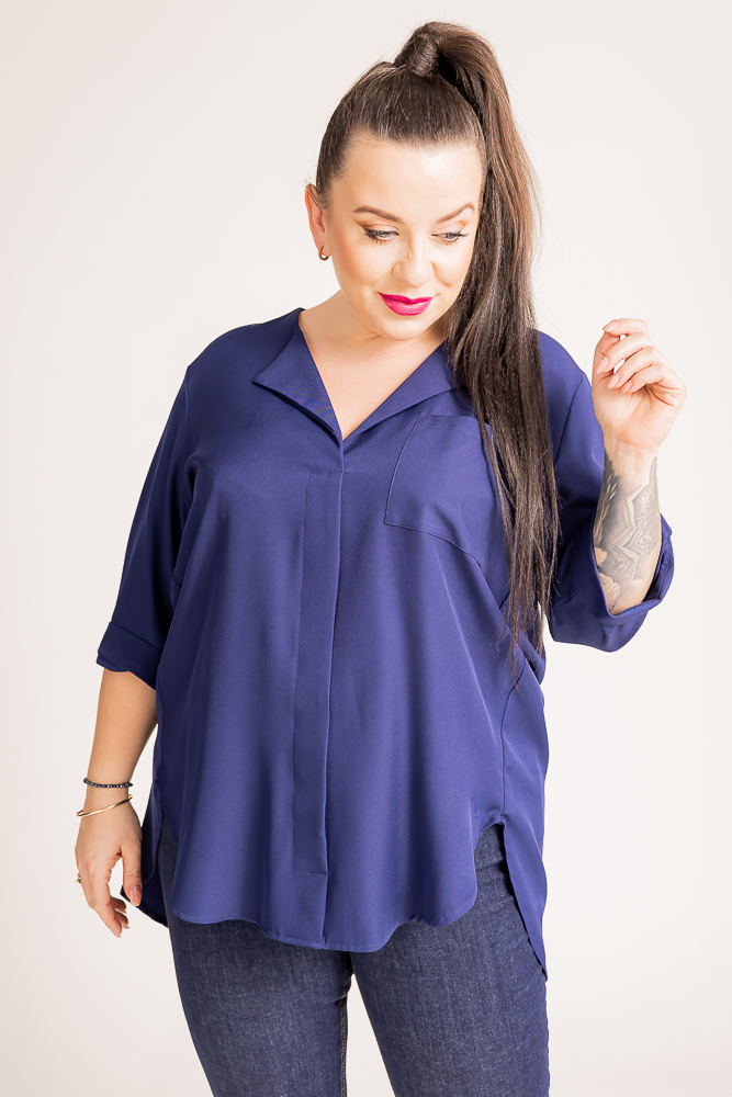 Navy Blue FOSTI Shirt