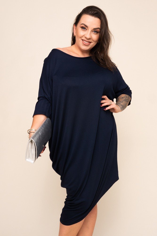 Navy blue CASUAL FASHION Dress