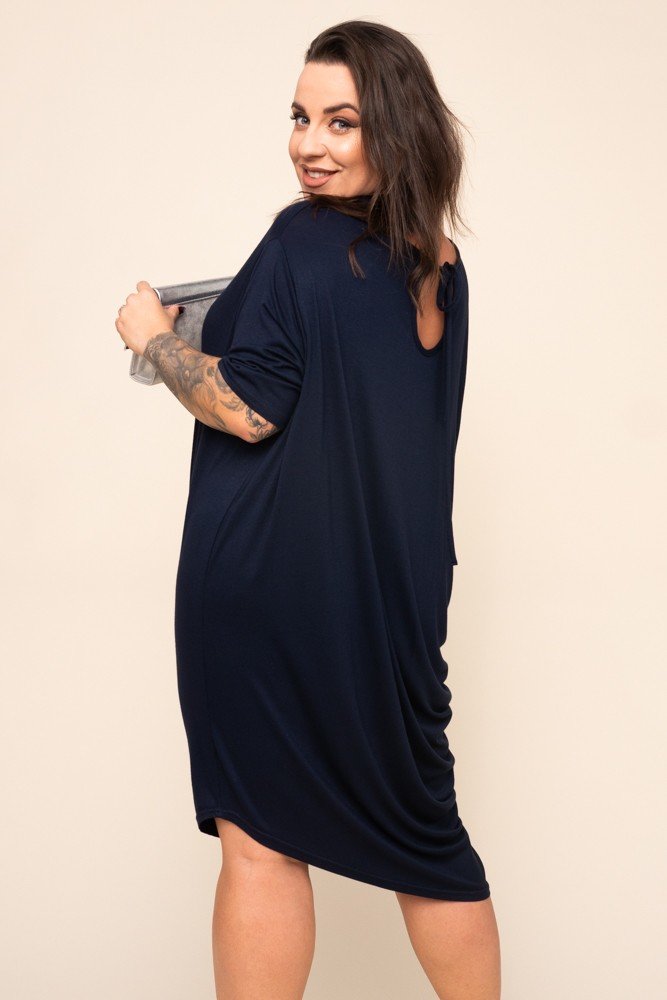 Navy blue CASUAL FASHION Dress