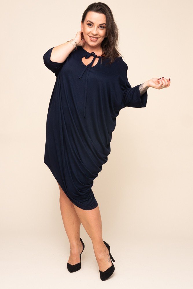 Navy blue CASUAL FASHION Dress