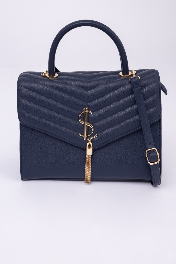 Navy blue DEMI Handbag