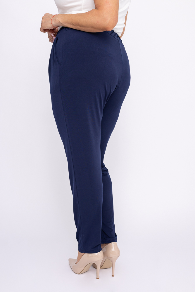 Navy blue SPOKEY Zwiewyne Plus Size Pants