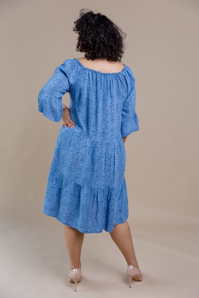 PASSO blue dress