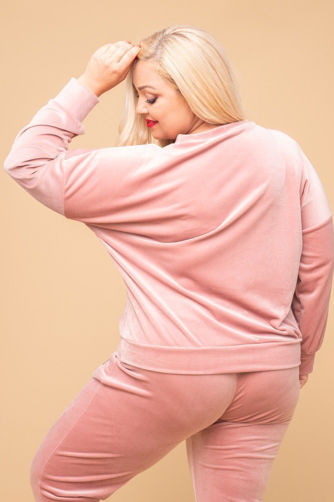 Powder Pink MENTIO Tracksuit