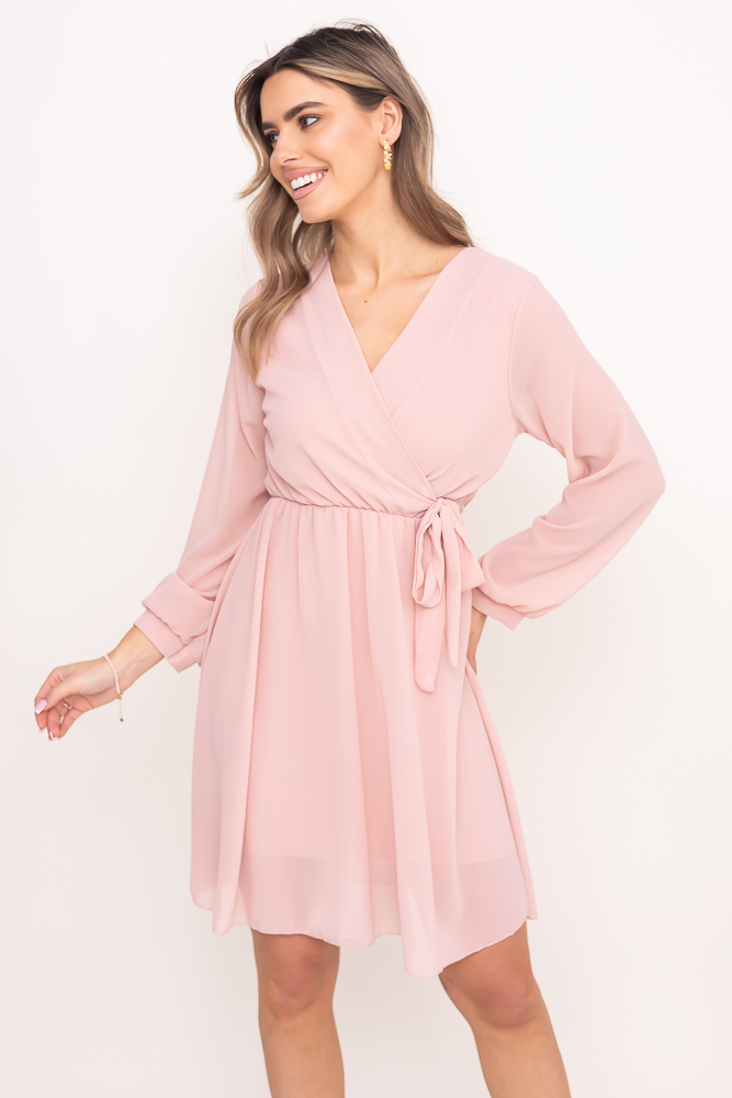 Raspberry Elegant Dress PERLA