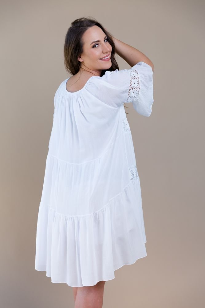 SABBIA white dress