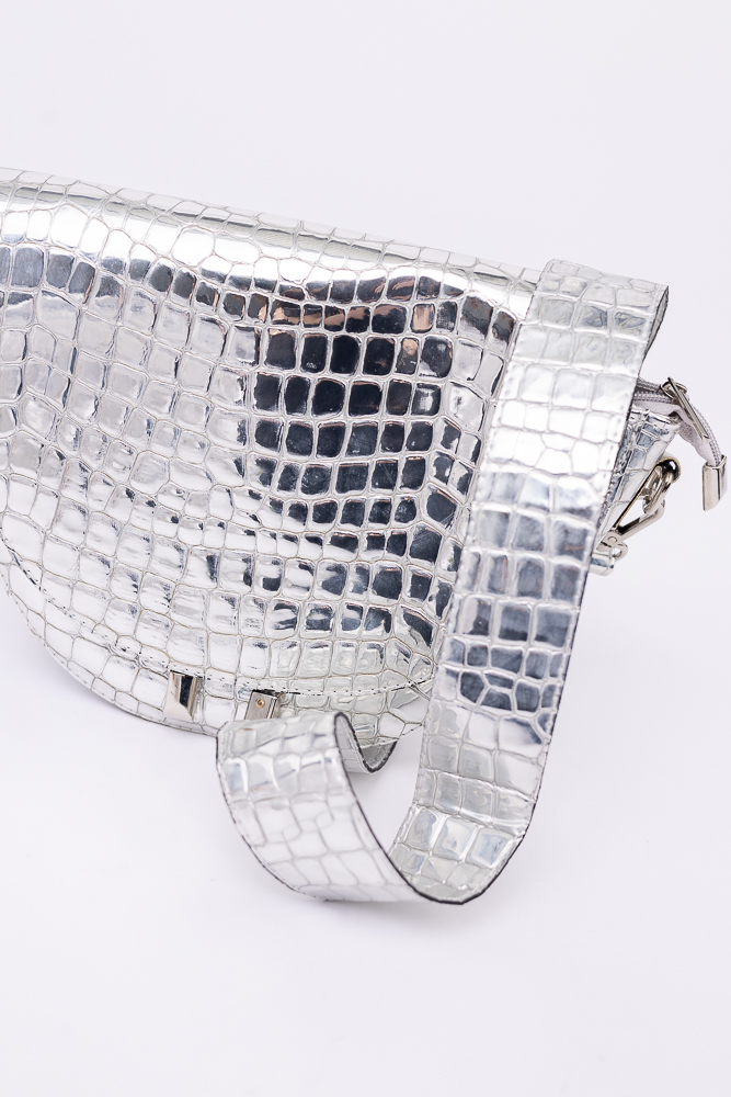 Silver CRONTI Handbag