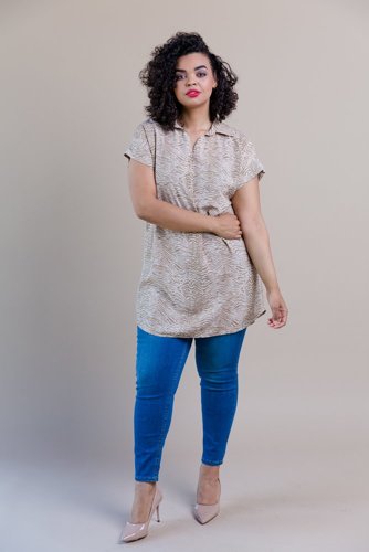  Beige BERE Tunic