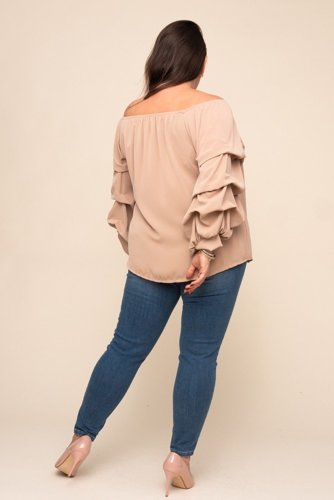  Beige NENSI Blouse