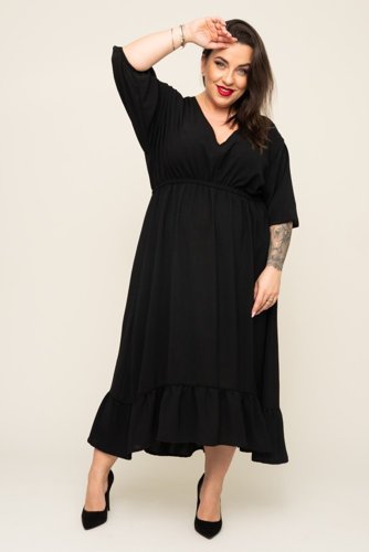  Black AMOROSA Dress