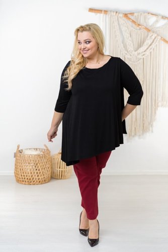  Black Blouse ORUNA Plus Size