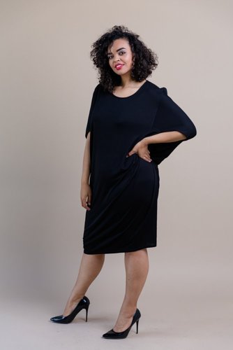  Black POLK Dress