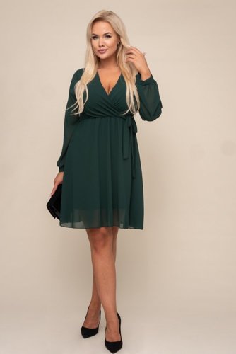  Green Elegant Dress PERLA