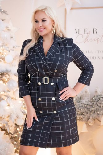  LAITI plaid dress