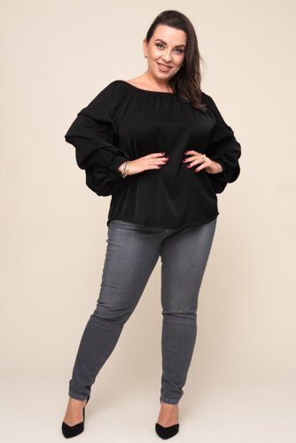  NENSI Black Blouse