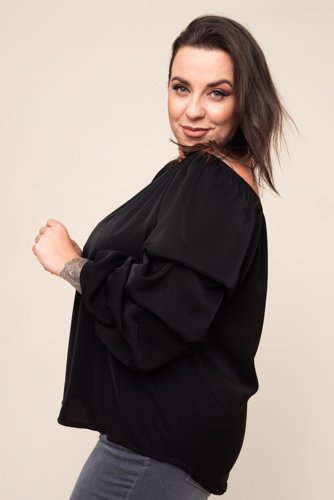  NENSI Black Blouse