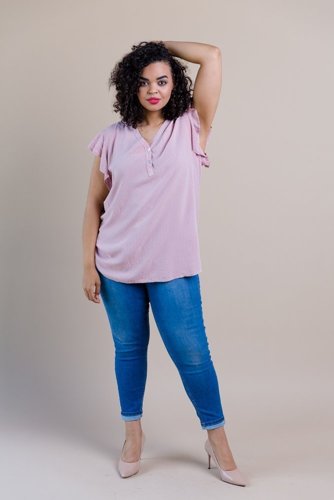  Pink CELLI Blouse