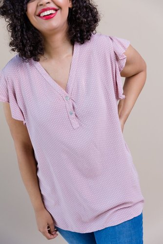  Pink CELLI Blouse