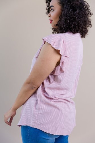  Pink CELLI Blouse