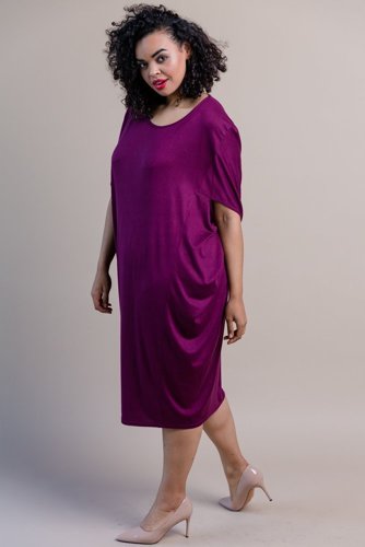  Purple POLK Dress