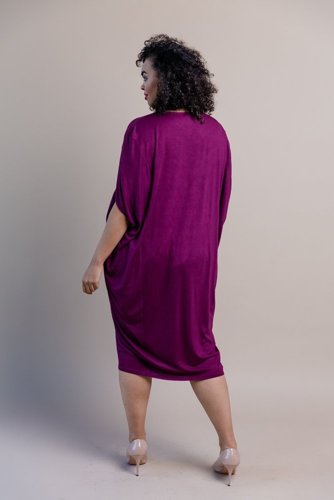  Purple POLK Dress