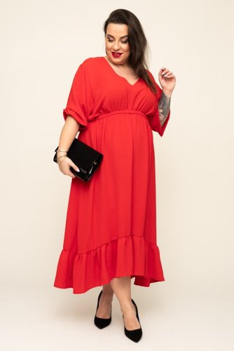  Red AMOROSA Dress