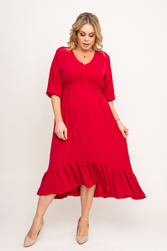  Red AMOROSA Dress