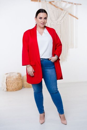  Red CINTA Jacket