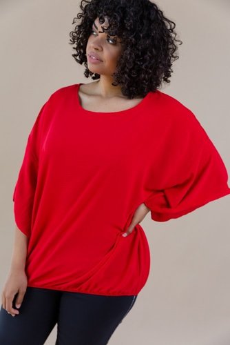  Red ETERNAL Blouse