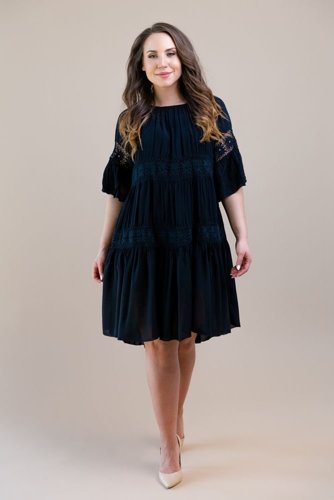  SABBIA black dress