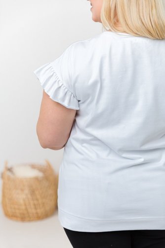  White BELLO Blouse