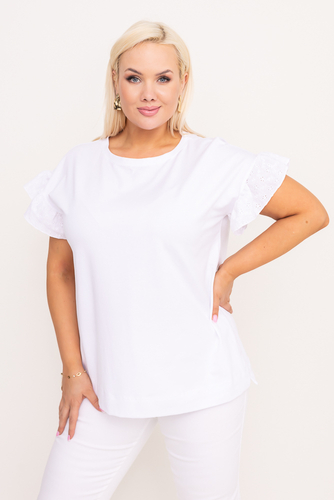  White BELLO Blouse