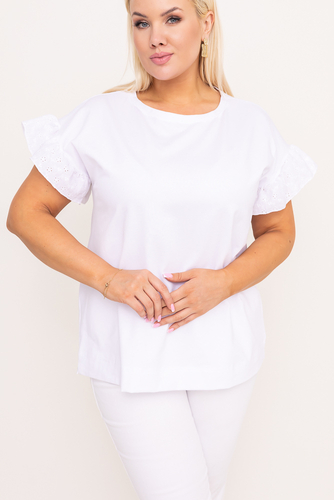  White BELLO Blouse